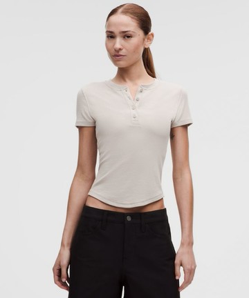 Hold Tight Short-Sleeve Henley Size 2
