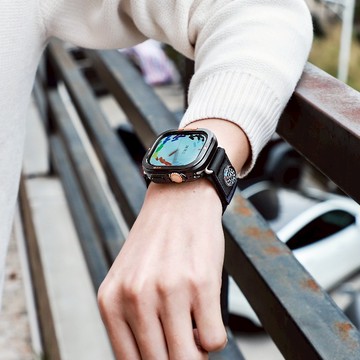 鋅合金 高級錶殼 apple watch ultra 錶殼 S10 46mm  專業防摔 設計感 超酷 男生 錶殼