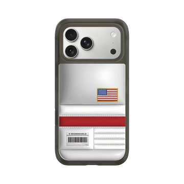 iPhone 17 Pro Max AirX 本質黑 - NASA - NASA Space Food Bag - US Flag
