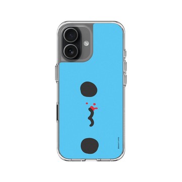 iPhone 17 Clear Case（相機按鈕） 透明 - 貓貓蟲咖波 Bugcat Capoo - 經典大臉咖波