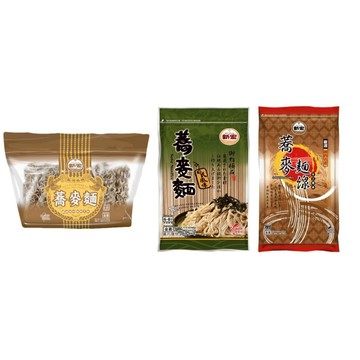 《新宏》蕎麥關廟麵/蕎麥麵/蕎麥麵線(360g-600g/包)【超取店到店上限8包】【現貨】