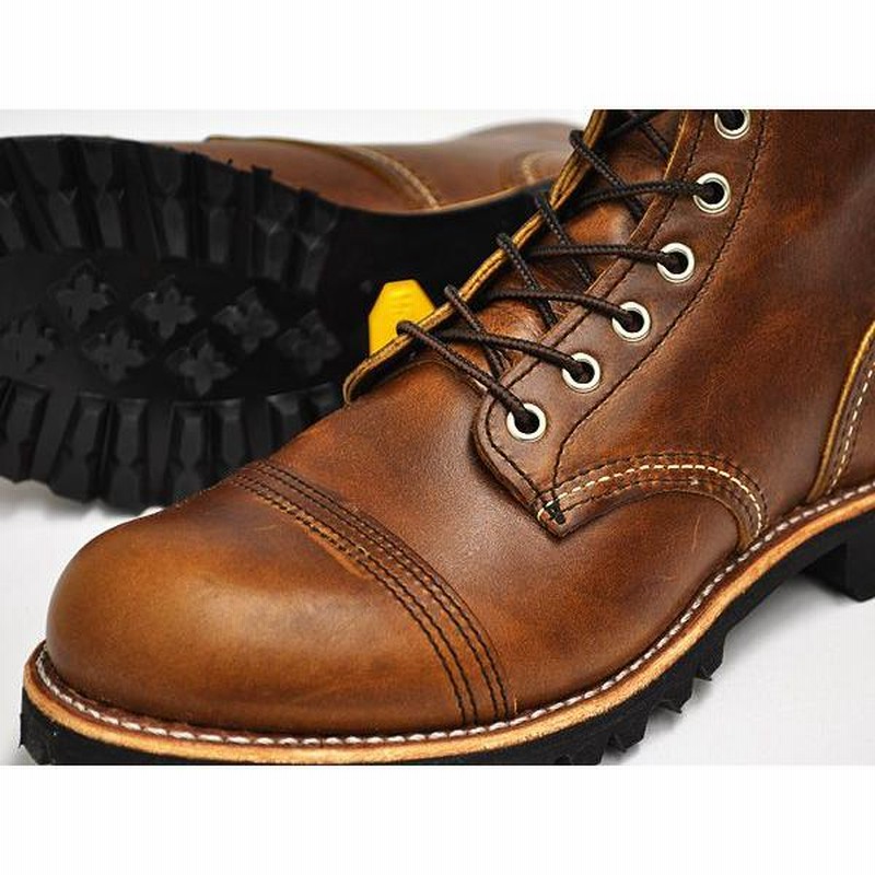 RED WING for Brooks Brothers IRON RANGER #4556 〔レッドウィング アイアン レンジャー ブーツ〕  ANTIQUE BROWN ''CACTUS'' WIDTH:D | LINEブランドカタログ