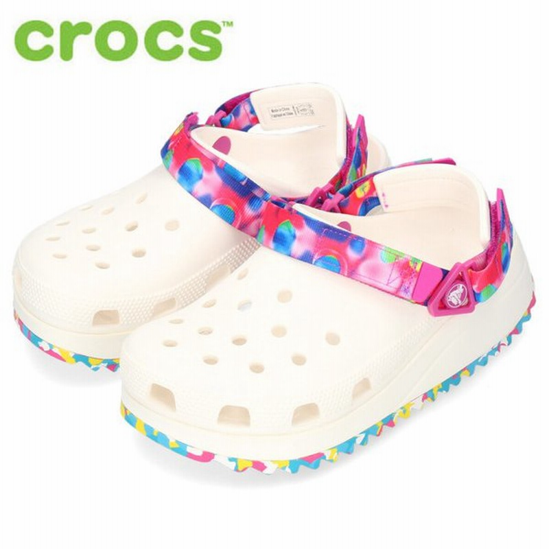 Crocs クロックス サンダル レディース 厚底 クラシック ハイカー ソーラライズド クロッグ 7990 白 ホワイト サボ ストラップ アウトドア レジャー シューズ 通販 Lineポイント最大0 5 Get Lineショッピング