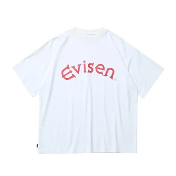 EVISEN ARCH LOGO TECH TEE WHIT