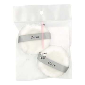 Chacott 蜜粉專用小粉撲 Set 2入 直徑6x0.15cm  1包