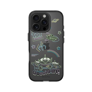 iPhone 16 Pro Clear 酷墨灰 - 迪士尼-玩具總動員 Toy Story - Oooohhh 霓虹世界