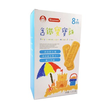 Nnutrinini 脆妮妮 含鐵寶寶餅