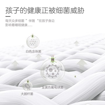 水星家紡全棉抗菌印花床笠單雙人床1.5米ins風宿舍單件2021新品