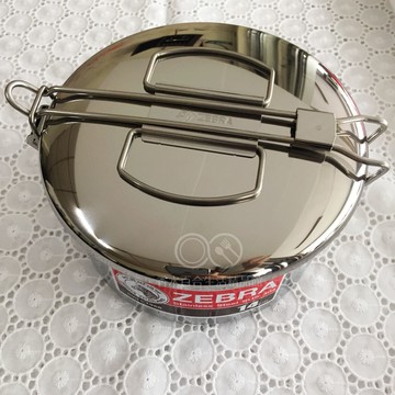 ??現貨附發票??斑馬牌兩用雙層便當盒12cm 14cm 斑馬牌不鏽鋼圓形便當盒 露營用鋼碗 斑馬不鏽鋼便當盒 斑馬便當盒 304不鏽鋼便當盒 斑馬兩用便當盒 國小便當盒 小一便當盒 多層飯盒 蒸飯盒 台式便當盒 單把便當盒 另售理想便當盒 露營碗 單把湯鍋 外帶便當盒
