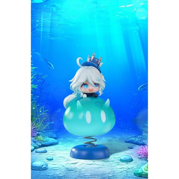 【新店熱銷】芙寧娜手辦原神周邊Q版水神搖搖樂周邊車載搖搖樂桌面擺件送朋友