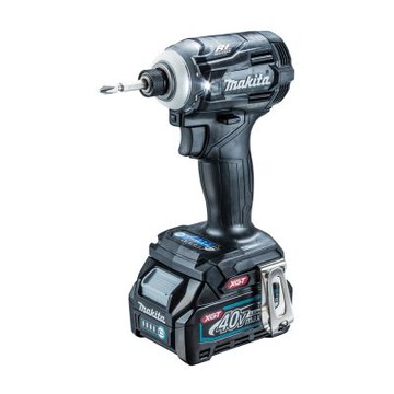 牧田 MAKITA 40V充電式無刷衝擊起子機(黑色) TD001GD204 2.5Ah雙電組