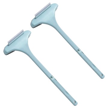 葉子小舖 加長型紗窗清潔刷  藍色  2支