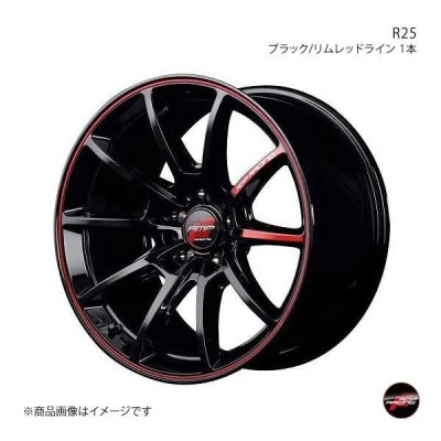 RMP RACING/R25 レガシィツーリングワゴン BP5/BPL 純正18インチ ホイール4本セット 【17×7.0J 5-100  INSET48 BK/リムレッドライン】 | LINEショッピング