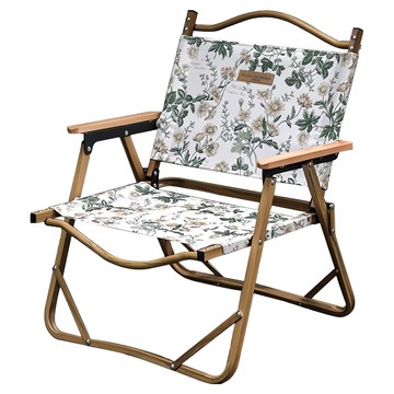 MOUNTAINHIKER 山之客 戶外扶手椅  秋實 白色 + 棕色  1個