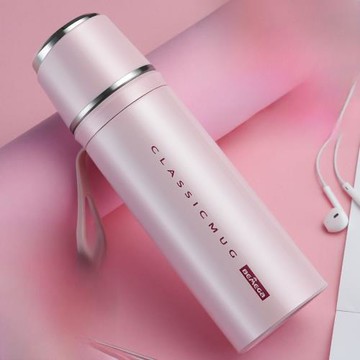 英國Bemega保溫杯2025新款高顏值男女款316不銹鋼學生可愛水杯子