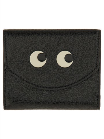 anya hindmarch trifold mini "eyes" wallet