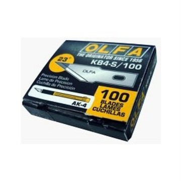 【阿翔小舖】『OLFA』專業用筆刀刀片 KB4-S/100型  100片/盒