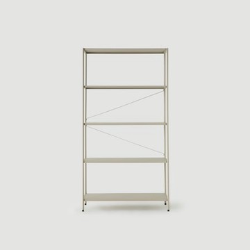 伊登快組鐵製五層架90 杏