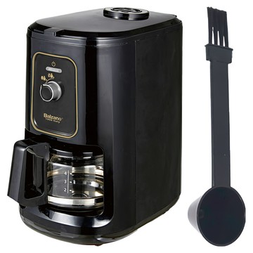 Balzano 全自動磨豆咖啡機 附玻璃壺 + 量匙 原廠保固  黑色  BZ-CM1061