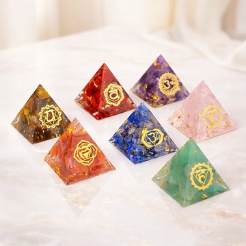 天然水晶 七脈輪水晶塔 水晶能量塔 水晶金字塔 奧剛 奧根 能量塔 奧剛塔 奧根能量塔能量金字塔 奧根塔