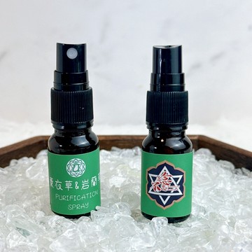 [水晶專賣24h出貨]柔心舒緩 心輪淨化噴霧 薰衣草&岩蘭草 負能量淨化 水晶消磁 七脈輪 冥想 淨化