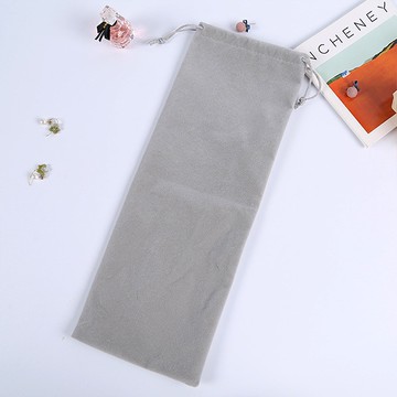 自拍棒收納袋 【台灣當天出貨】絨布收納袋 旅行便攜收納袋 通用珠寶首飾束口袋 絨布抽繩袋 長款支架收納袋 收納包