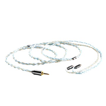 ddHiFi 高純度6N單晶銅鍍銀耳機升級線 Sky BC120B  1個  藍色 + 黃色