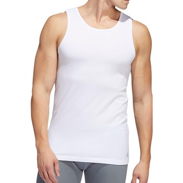 Adidas 男彈力棉背心內衣2件裝