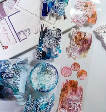 TG207_漫遊Roam the world / 裝飾膠帶