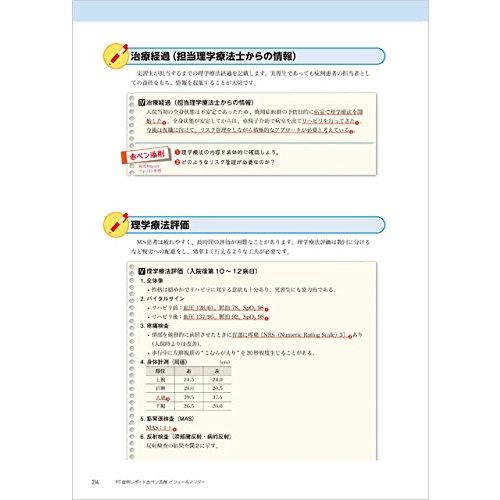 PT症例レポート赤ペン添削 ビフォー アフター