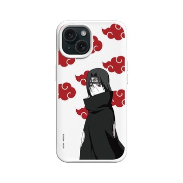 iPhone 15 SolidX 白 - 火影忍者 Naruto - 萬花筒之鼬