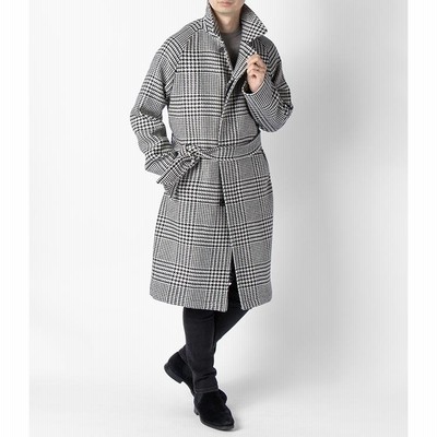 タリアトーレ⭐️48⭐️ベルテッドバルカラーコート‼️サロモン