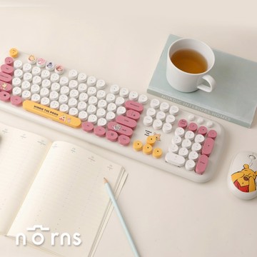 【Norns】迪士尼維尼無線鍵盤滑鼠組 -Disney Winnie the Pooh 迪士尼 小熊維尼 維尼 無線鍵盤滑鼠組