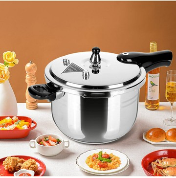 德國加厚304不銹鋼高壓鍋家用燃氣電磁爐煤氣灶明火壓力鍋通用款