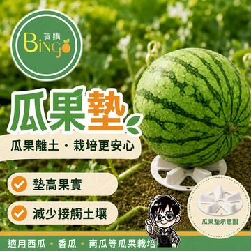 賓購 加厚瓜果墊 台灣製 南瓜墊 南瓜種植 防爛果 西瓜種植 哈密瓜種植 瓜果地植墊高 瓜果墊片 冬瓜種植 香瓜種植