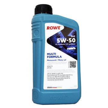 ROWE 5W50 HC-SYNTHETIC 合成機油(平行輸入)【299免運領券再享折扣】