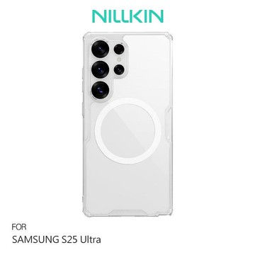 NILLKIN SAMSUNG 三星 Galaxy S25 Ultra 本色 Pro 磁吸保護套  磁吸殼  四角氣囊  防摔