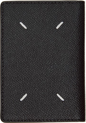 Maison Margiela 黑色 Four Stitches 卡包