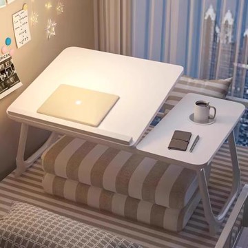 日本進口可升降床上小桌子筆記本電腦支架臥室飄窗桌家用懶人床