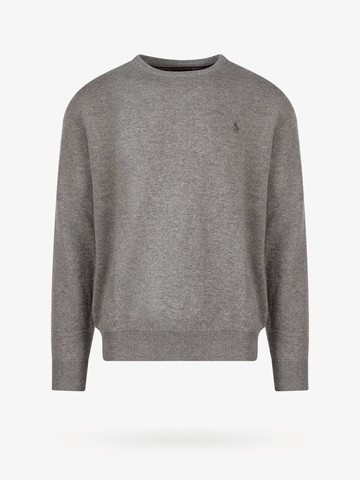 Regular fit responsible wool sweater with embroidered logo - POLO RALPH LAUREN - gender_Man