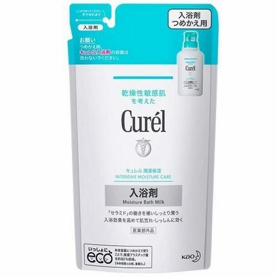 キュレル 入浴剤 つめかえ用 360ml 花王 返品種別A