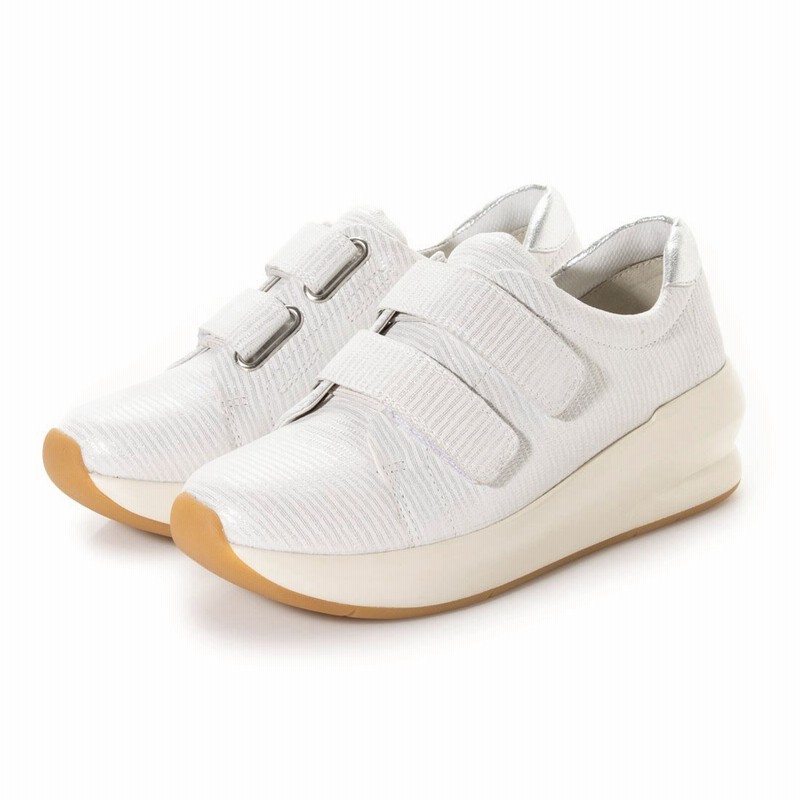 エーエヌワイオー Anyo 足が痛くならない靴 厚底ベルクロスニーカー シルバー 通販 Lineポイント最大1 0 Get Lineショッピング