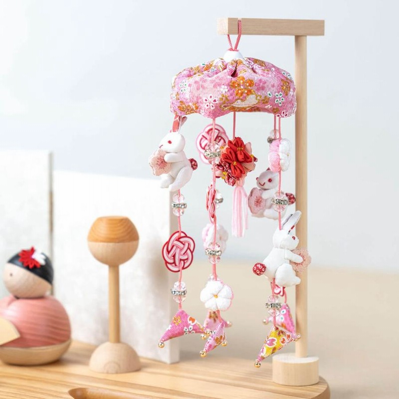 雅 39cm 燭台 伝統工芸木製品 雛人形 ひな祭り ひな道具（木のお