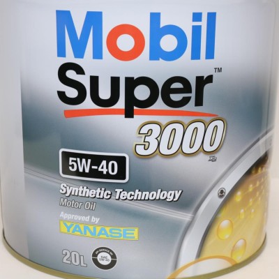 Mobil Super 5w-30  10缶 ヤナセ純正オイル