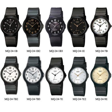 手錶 CASIO 生活防水超平價 男錶 女錶 學生考試專用款台灣卡西歐保固一年 附原廠保固卡 MQ-24系列