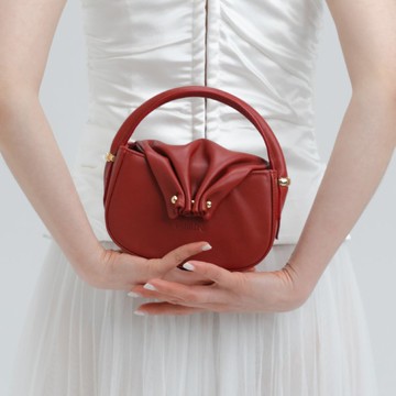 PINTADINE 微型手提包 磚紅色