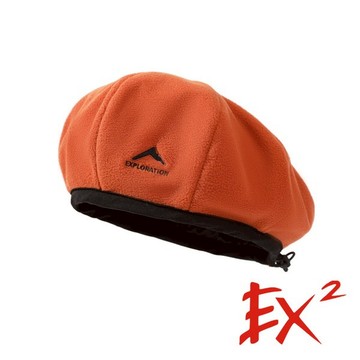 【EX2德國】毛絨可愛貝雷帽『焦糖』366072 戶外 露營 登山 健行 休閒 旅遊 時尚 保暖 保暖帽 貝雷帽