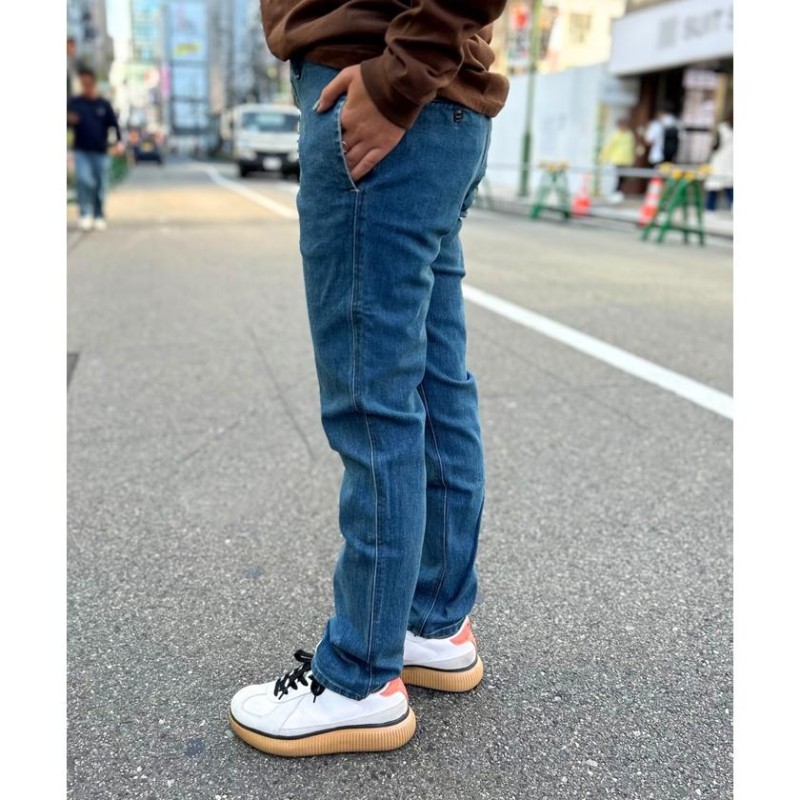 日本製】グリーンボウル【GREEN BOWL】 Stretch Denim Tapered Pants