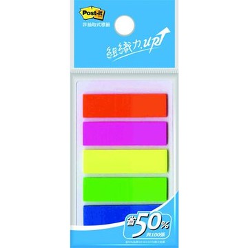 3M 全彩可再貼螢光標籤583-5