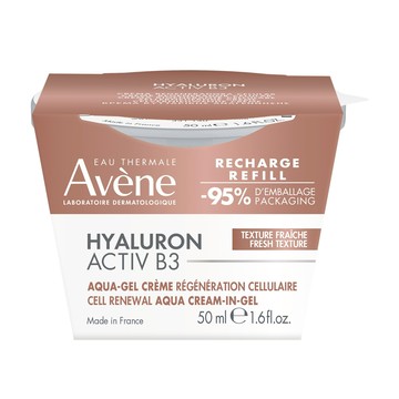 Avene 雅漾 B3彈力透亮精華霜補充包 清爽版 50ml  1罐